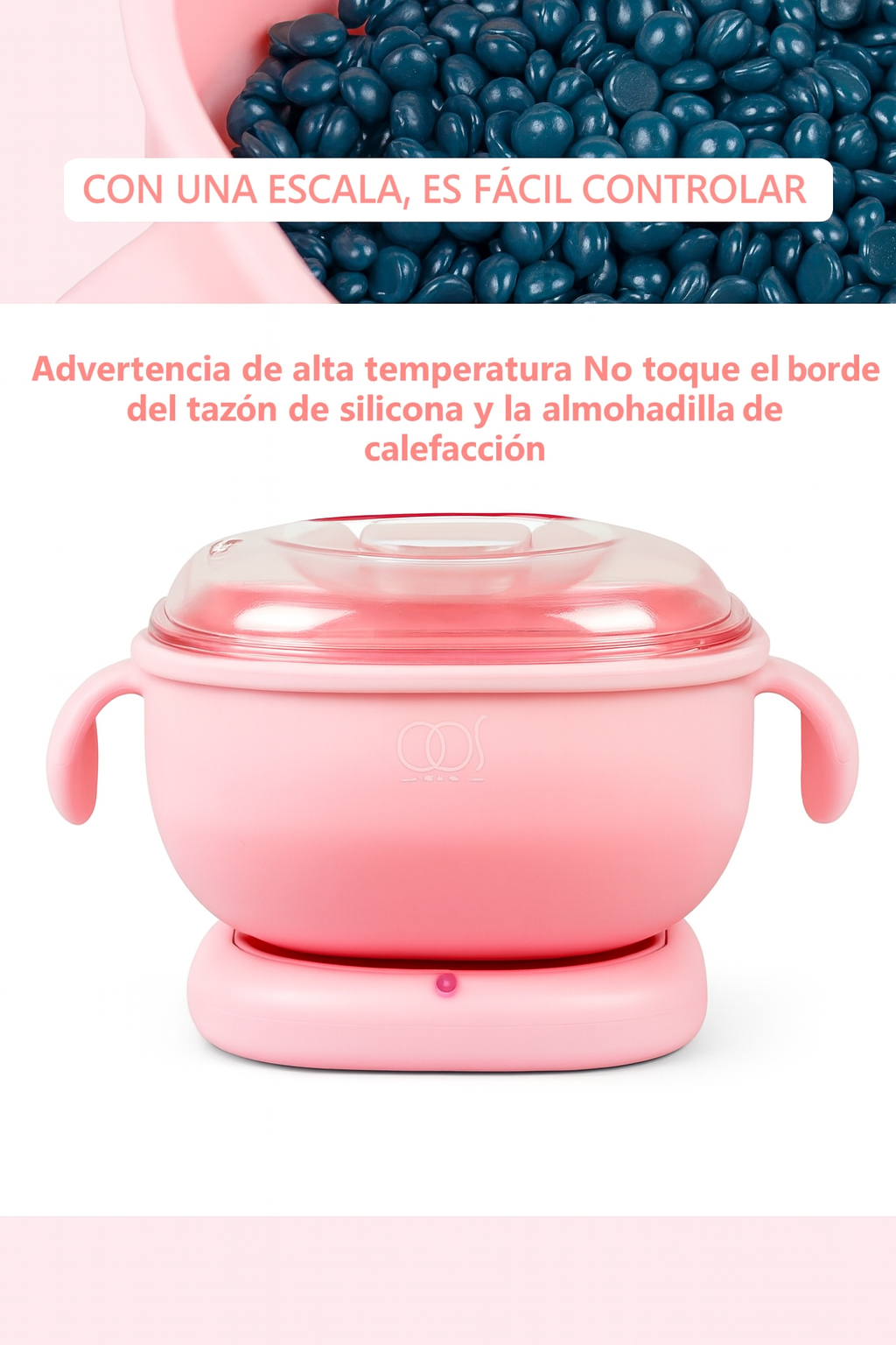Calentador de Cera Depilatoria Plegable  
