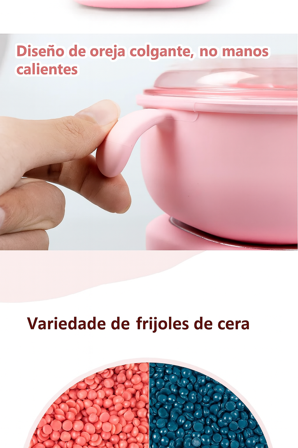 Calentador de Cera Depilatoria Plegable  